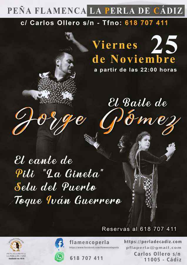 Viernes 25 de Noviembre - Jorge Gómez