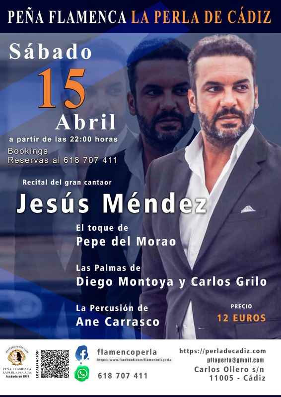  Sábado 15 de Abril, Jesús Méndez