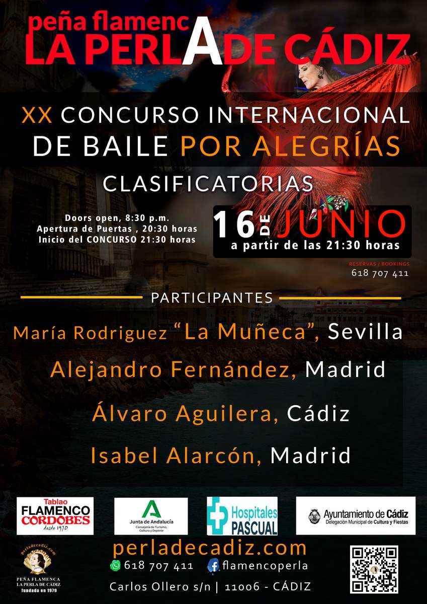 QUINTA CLASIFICATORIA DEL CONCURSO INTERNACIONAL DE BAILE POR ALEGRÍAS