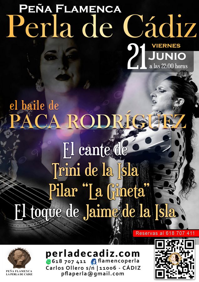  Viernes 21 de Junio, Paca Rodríguez