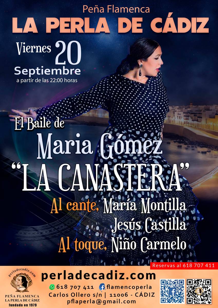 Viernes 20 de Septiembre, María Gómez , LA CANASTERA