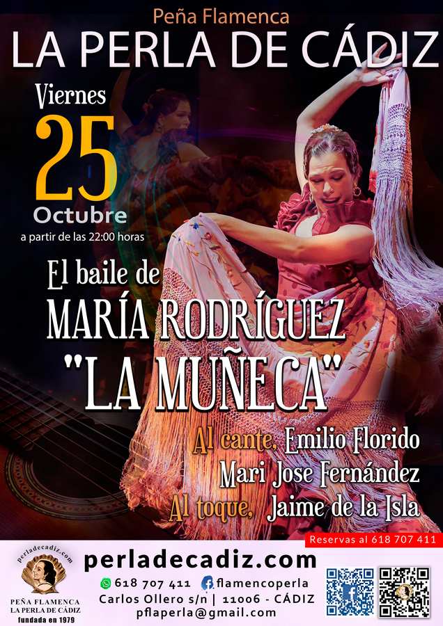 Viernes 25 de Octubre, María Rodríguez LA MUÑECA