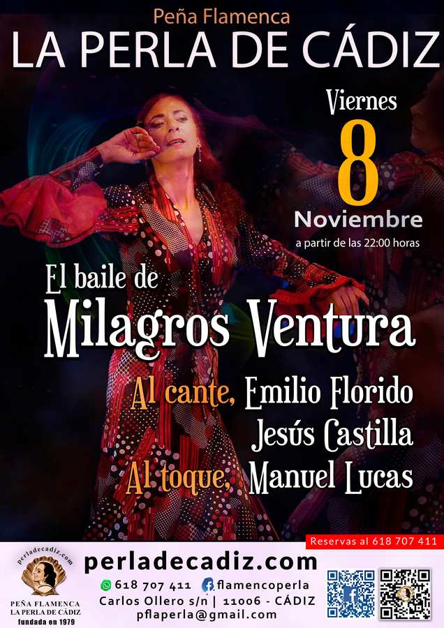  Viernes 8 de Noviembre , Milagros Ventura