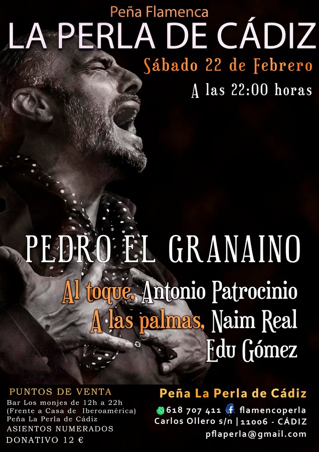  Sábado 22 de Febrero, Pedro el Granaino