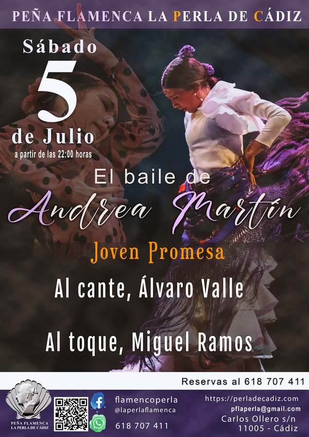  Sábado 5 de Julio, Andrea Martí­n