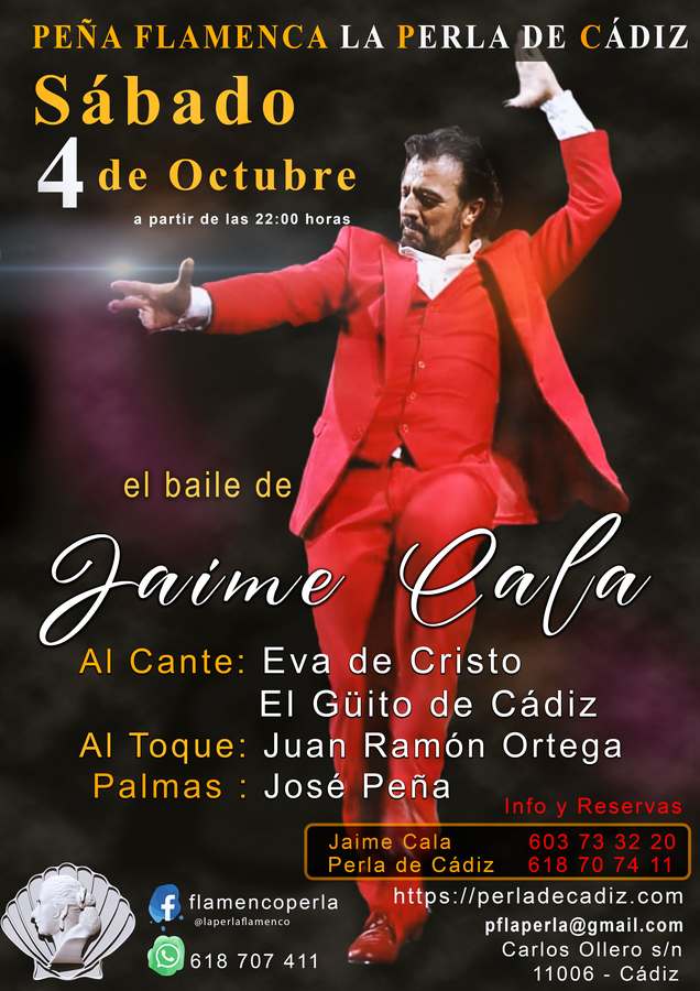  Sábado 4 de Octubre, Jaime Cala