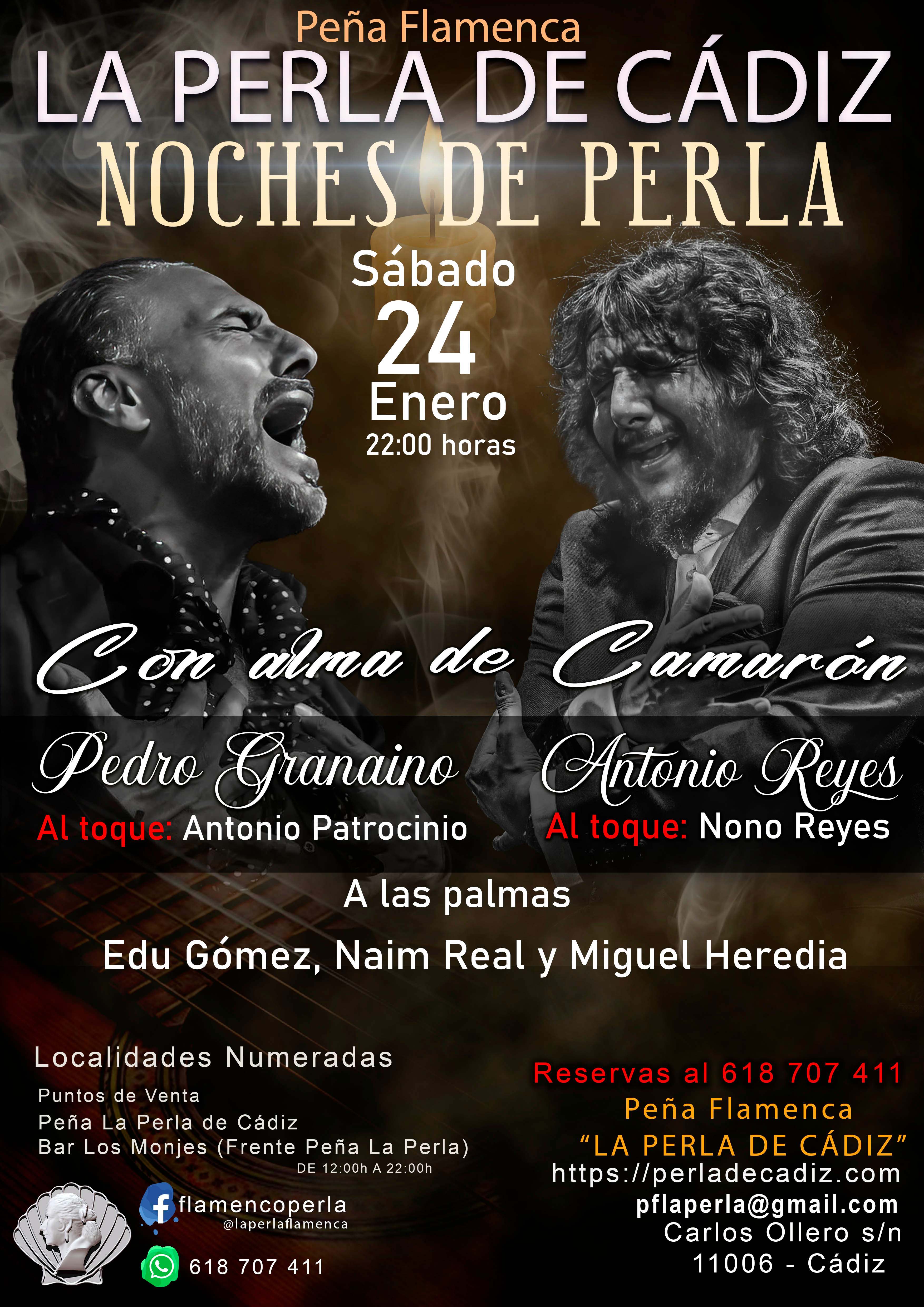  Noches de Perla, Con alma de Camarón