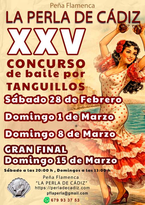 XXV CONCURSO DE BAILE POR TANGUILLOS