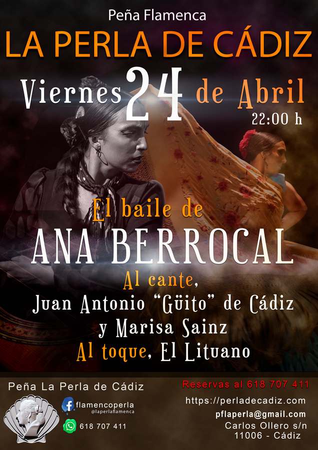  Viernes 24 de Abril, Ana Berrocal