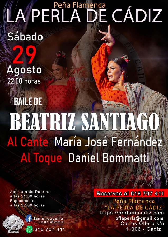  Sábado 29 de Agosto, Beatriz Santiago