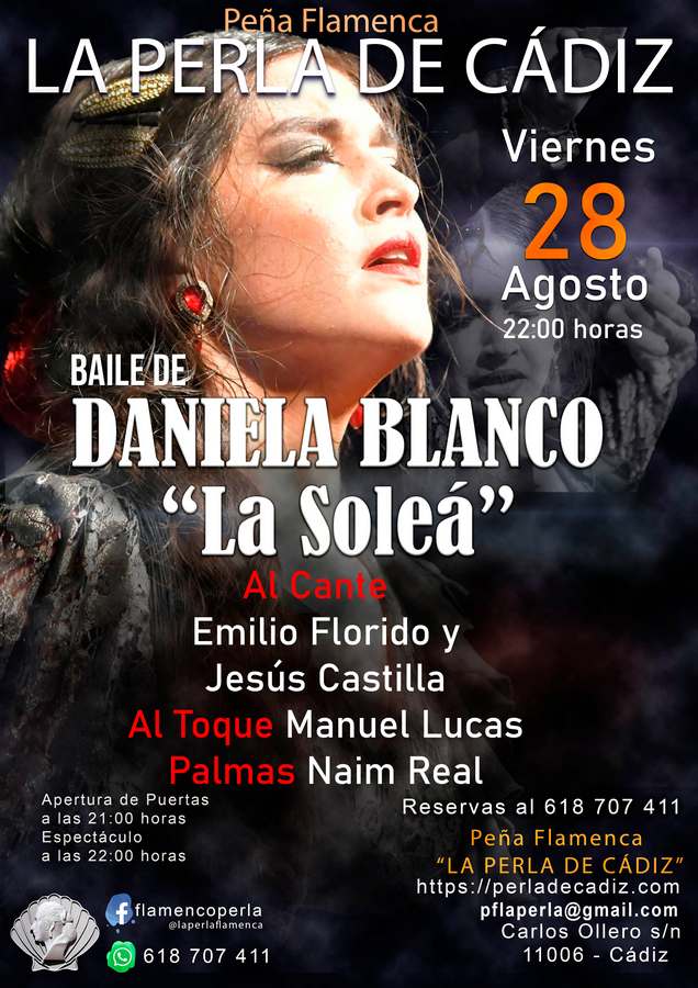  Viernes 28 de Agosto, Daniela Blanco LA SOLEÃ