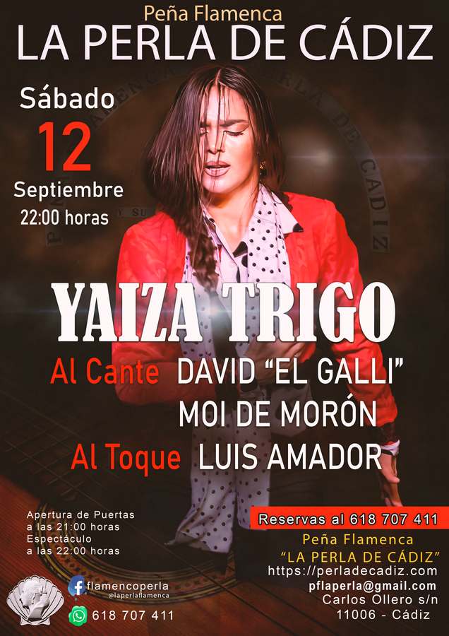  Sábado 12 de Septiembre, YAIZA TRIGO