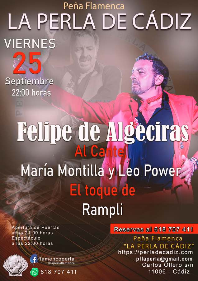  Viernes 25 de Septiembre, FELIPE DE ALGECIRAS