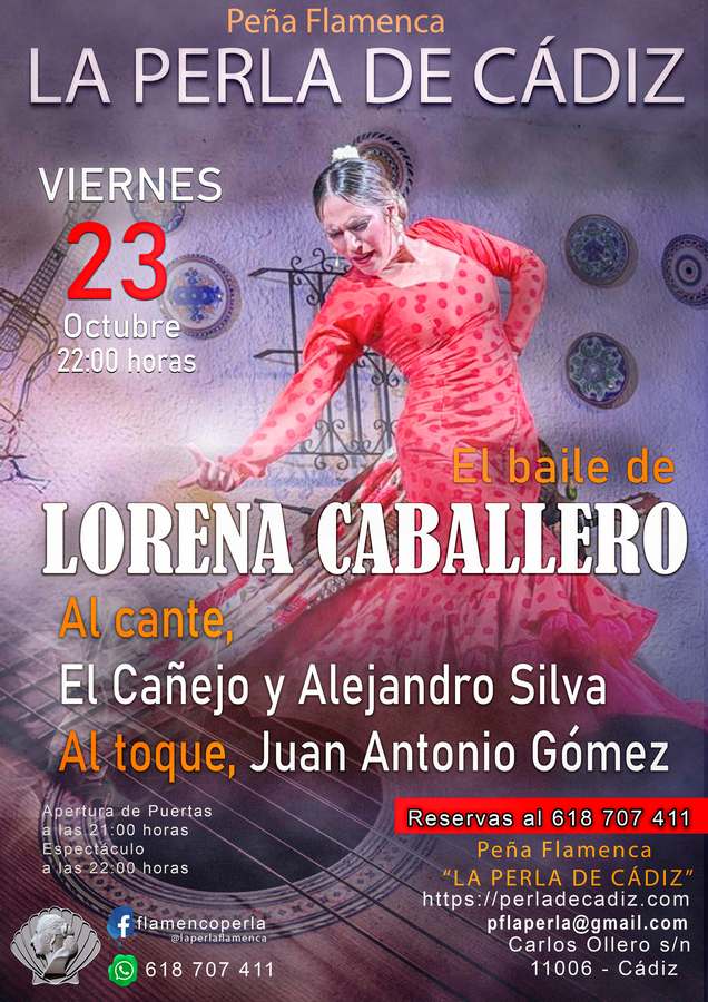  Viernes 23 de Octubre, Lorena Caballero
