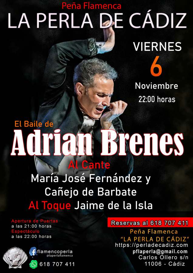  Viernes 6 de Noviembre, Adrián Brenes