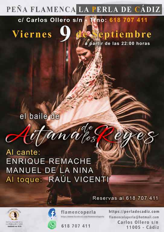 Viernes 9 de Septiembre, AITANA DE LOS REYES