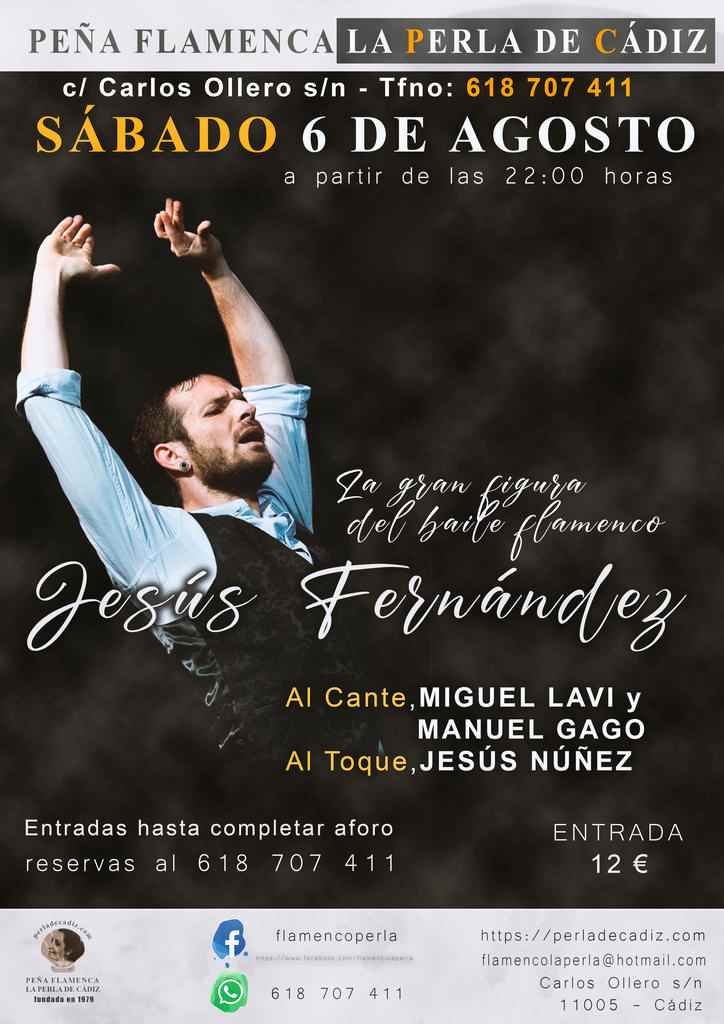 Sábado 6 de Agosto - Jesús Fernández
